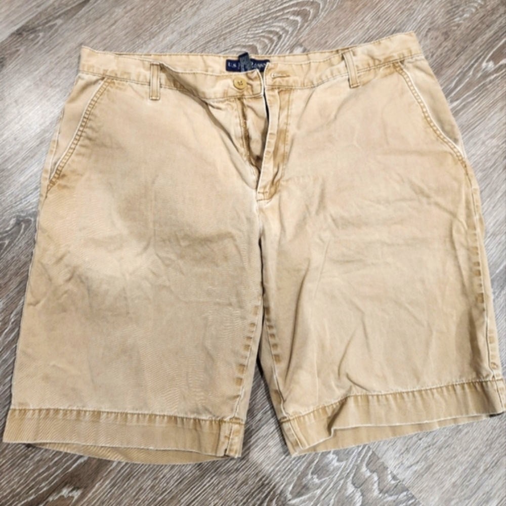 Polo Tan Shorts